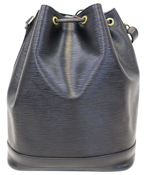 sac cuir epi noir louis vuitton|louis vuitton epi leather.